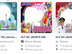 20 Twibbon Keren Ulang Tahun DKI Jakarta ke-494 Tahun 2021: Langsung Download dan Pakai