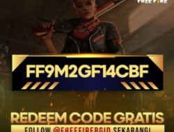 FF9M2GF14CBF Kode Redeem FF 9M Followers Terbaru 2021