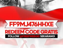 FF9MJ476HHXE Kode Redeem FF Hari Ini Dari Garena Spesial Hari Kemerdekaan