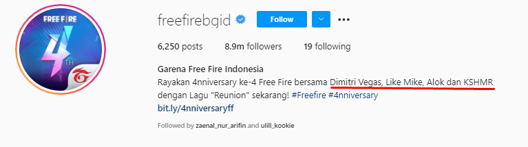 dj yang berkolaborasi dengan ff