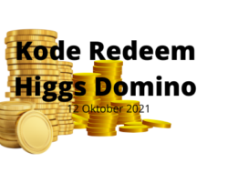Kode Redeem Higgs Domino 12 Oktober 2021 Belum di Pakai