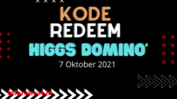 kode redeem higgs domino 7 oktober 2021