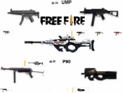Senjata SubMachine Gun di Free Fire Terkuat & Paling Sakit