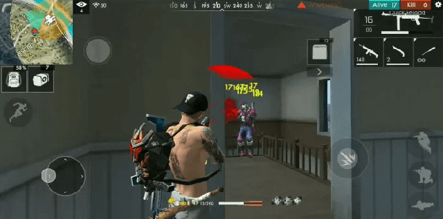 Auto Headshot (Posisi Berdiri)