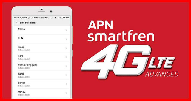 Settingan APN Smartfren 4G