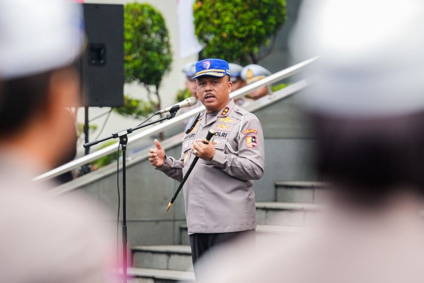  Kakorlantas Tuai Pujian! Amankan HUT RI Ke-80